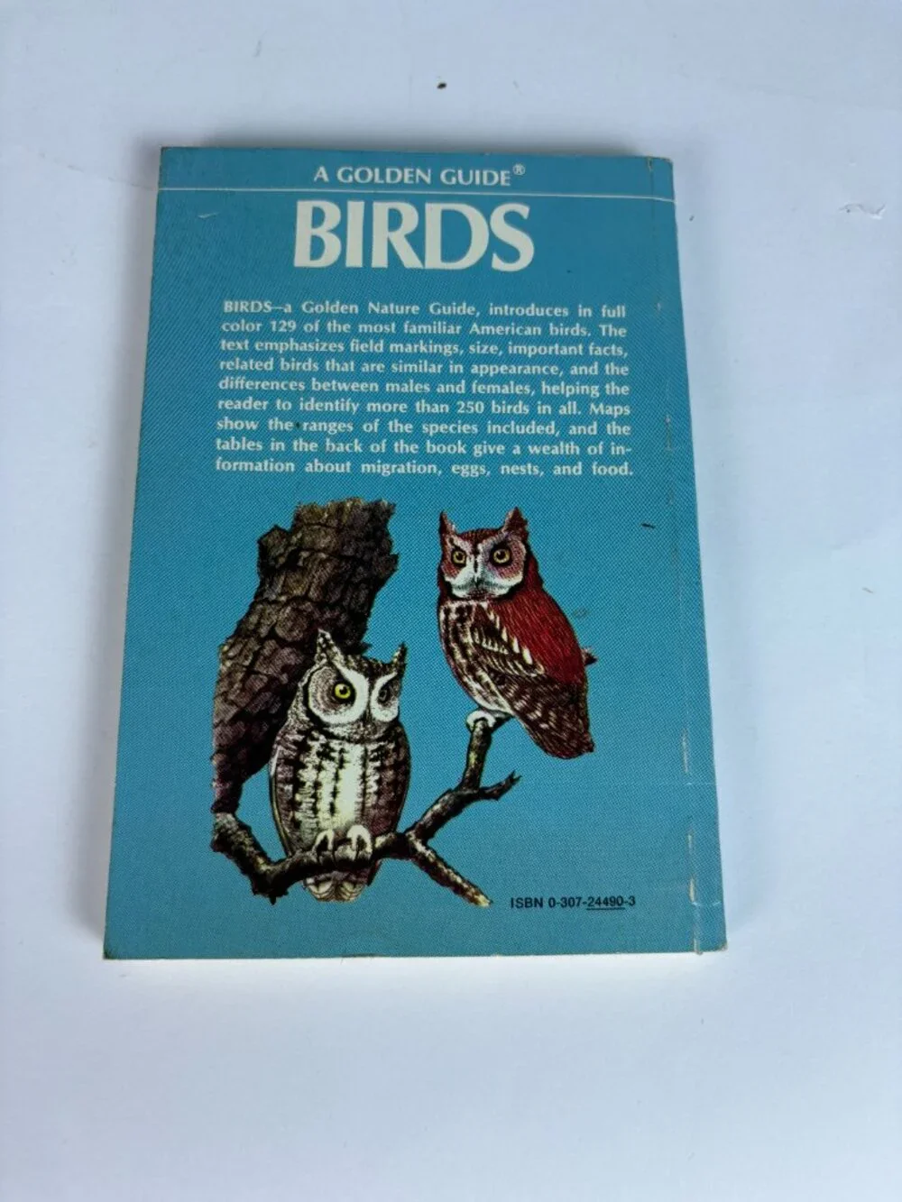 Vintage Golden Guide Birds Field Guide Book by Zim & Gabrielson | Pocket Bird Id